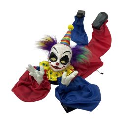 Animated Kicking Girl With Sound 50cm