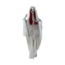 Light Up Creepy Woman With Sound 183cm