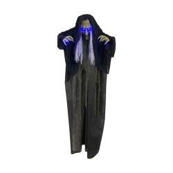 Hanging Sonic Witch With Light& Sound 180cm