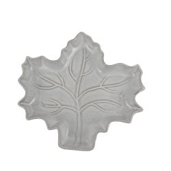 Leaf Plate White 27 x 4cm