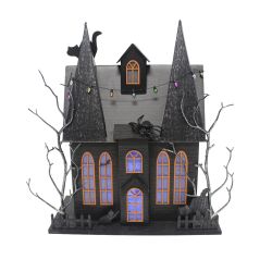 Haunted House LED Multi Colour 26 x 30cm