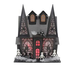Haunted House LED Multi Colour 26 x 30cm