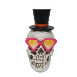 Skull With Heart Sunglasses 22cm