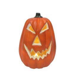 LED Pumpkin Warm White 12 x 16cm