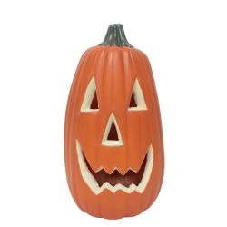LED Pumpkin Warm White 18 x 34cm