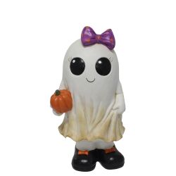 Ghost With Pumpkin 45cm