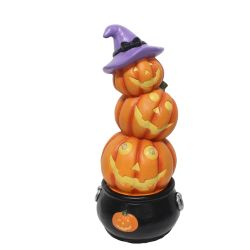 LED Pumpkin Stack 25 x 24.5 x 56cm