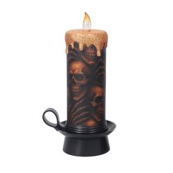 Halloween Tealight 15cm Yellow