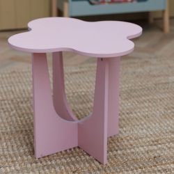 Pink Led Flower Table