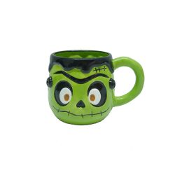 Halloween Mug 15cm Green