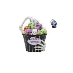 Skull Popcorn Bucket Led B/O 21cm