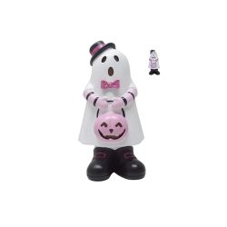 Halloween Ghosts Led B/O 31cm Pink