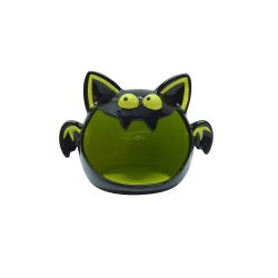 Halloween Bat Bowl 24cm Black