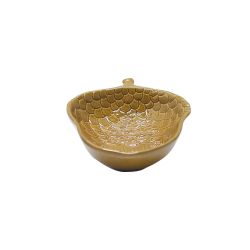 Acorn Plate 20cm Brown