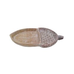 Acorn Plate 31cm Off White