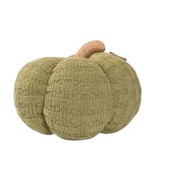 Fabric Pumpkin 30x17cm Green