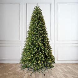 9Ft Tree Pre Lit Bellevue Spruce