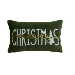 Pillow Embroided Christmas 50X30cm