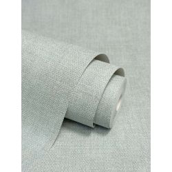 Vymura Hessian Plain Wallpaper, Mineral Blue