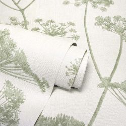 Vymura Mirella Wallpaper, Green
