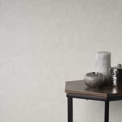 Vymura Hessian Vinyl Wallpaper, Off White