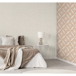 Fine Decor Larson Luxury Textured Vinyl Wallpaper, Stone