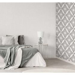 Fine Decor Larson Luxury Textured Vinyl Wallpaper, Grey