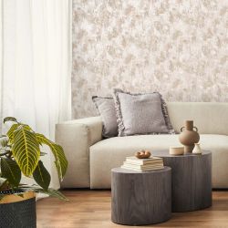 Fine Decor Sierra Textured Wallpaper, Blush
