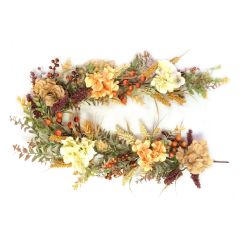 Garland W Paddy And Flowers 150cm