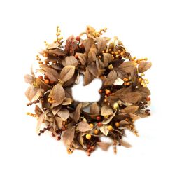 Autumn Leaves Wreath 55cm