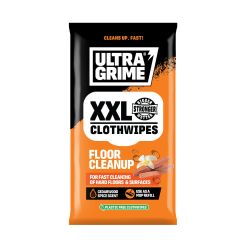 Ultragrime Floor Cleanup Xxl Clothwipes 20 Pack