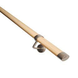 Rothley Stair Hand Rail Kit Pine Wood 3.6M