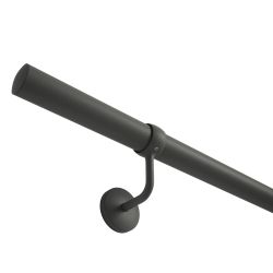 Forgeworks Textured Grey Stair Hand Rail Kit 3.6M