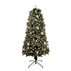 Elara Tree Fibre Optic Green 180cm