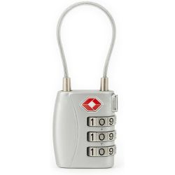 Status TSA Cable Combination Padlock