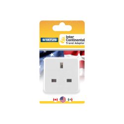 Status USA - Intercontinental Travel Adaptor White