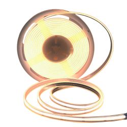 Ener-J 24V Cob Led Strip Lights 30 Meters Reel With 480 Leds/M, 12W/M, 1200Lm/M, Cri 90-92, 4000K, Ip68