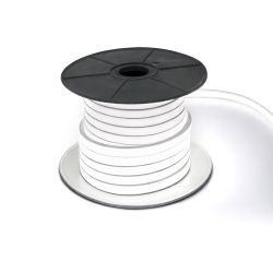 Ener-J 30M 24V Flexible Silicone Neon Led Strip Ip65 10X10Mm 120 Led Per Metre 7W White