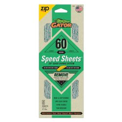 Gator Zip Sheets AlumiNext Hook & Loop 5pack 60Grit