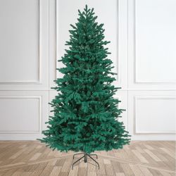 7Ft Emerald Flock Tree