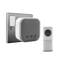 Uni-Com Plug-In Door Chime - White