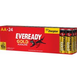 Eveready Gold AA Batteries, Pack of 24