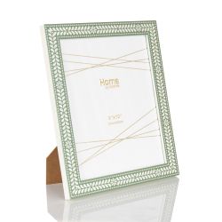 Leaf Photo Frame Green 8x10