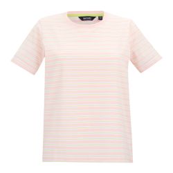 Regatta Bayletta T-Shirt Pink Haze Multi Stripe