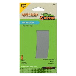 GATOR ZIP HANDY BLOCK REFILL - WATERPROOF SANDING SHEETS