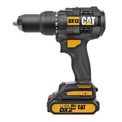 Cat Combi Drill DX12 Brushless 18V 2 x 2.0Ah