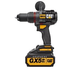 Cat Combi Drill DX13 20V 1x 5.0Ah Graphene Battery