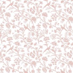 Laura Ashley Shepherd'S Purse Dark Blush Wallpaper