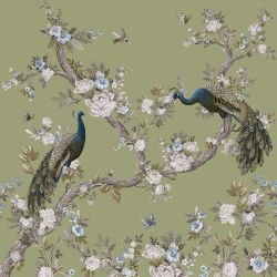 Laura Ashley Belvedere Hedgerow Fixed Size Mural