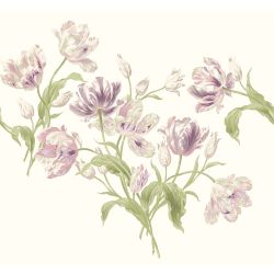 Laura Ashley Gosford Grape Fixed Size Mural
